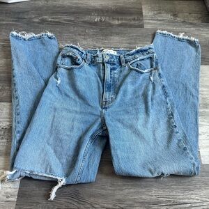 Abercrombie jeans 90s straight ultra high rise